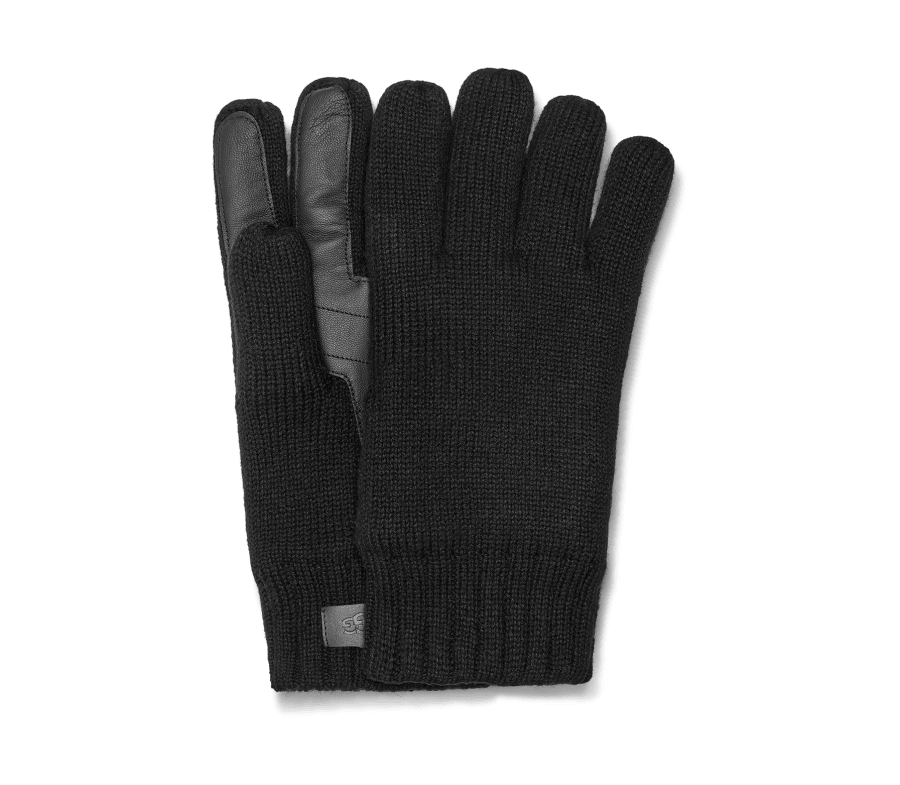 UGG® 公式【 ニット パーム パッチ グローブ|Knit Palm Patch Glove 